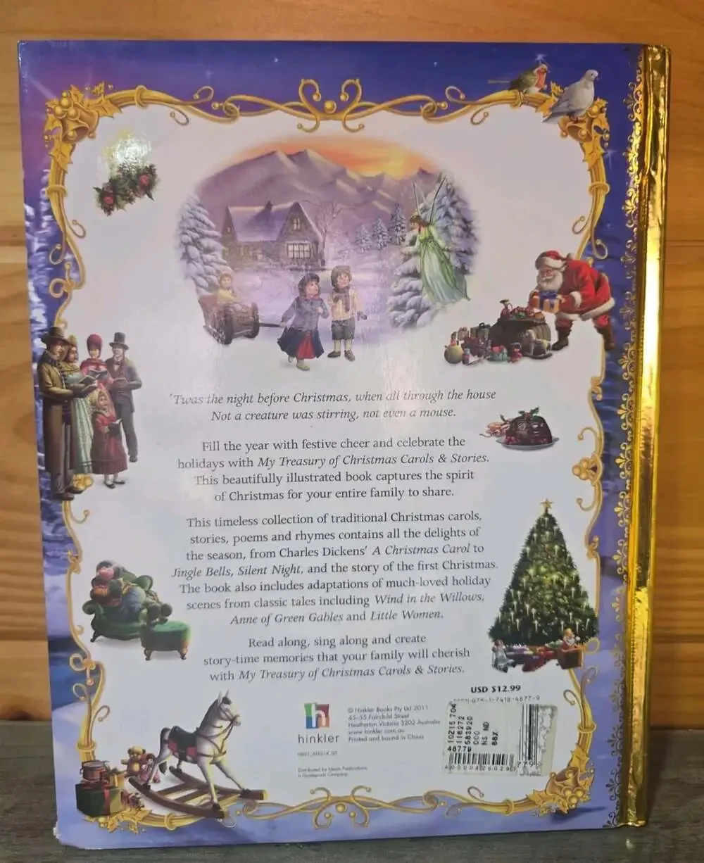 My Treasury of Christmas Carols and Stories by Not Available (2011, Hardcover)